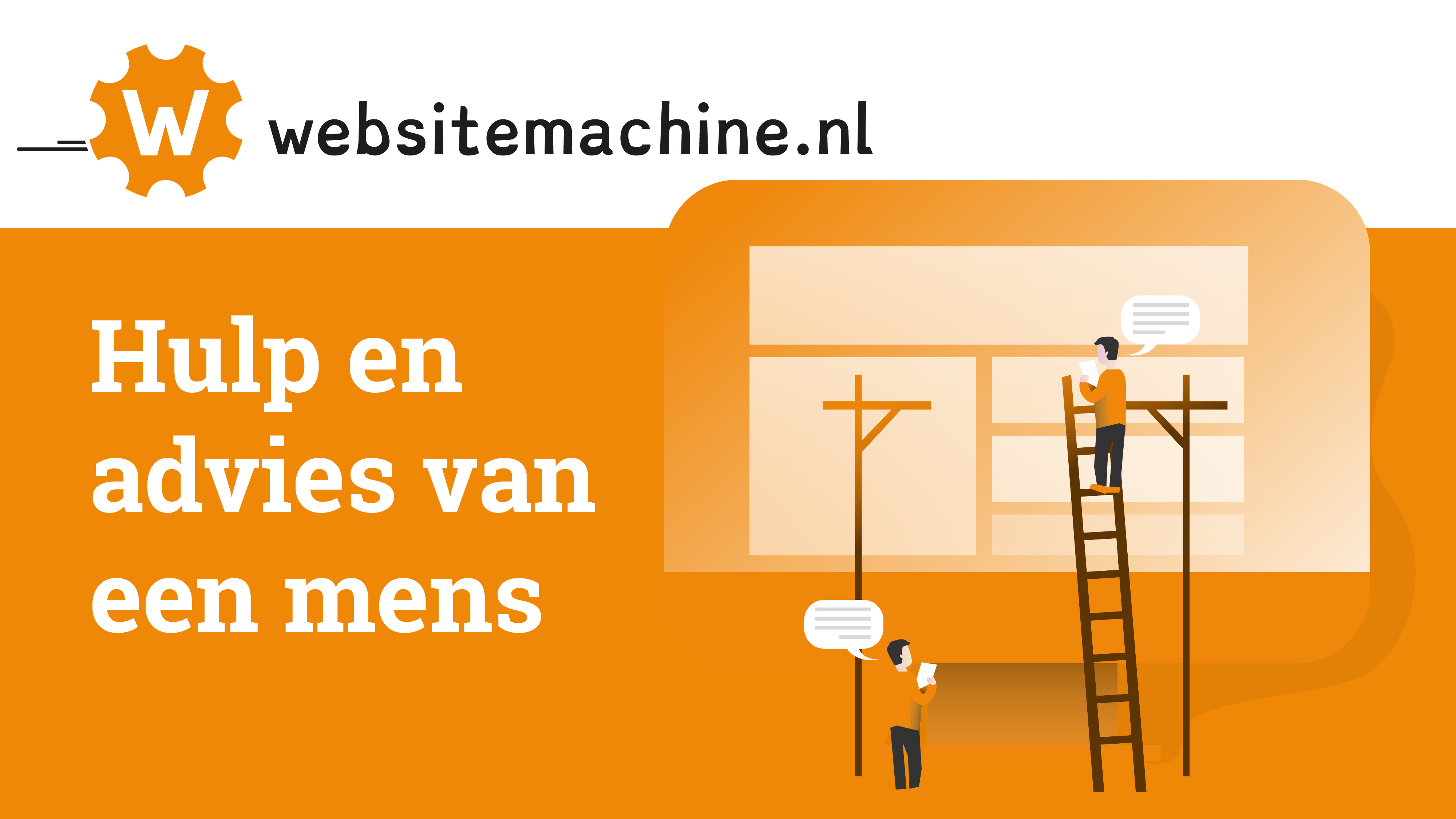 Website hulp van een mens 