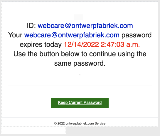 Phishing mail